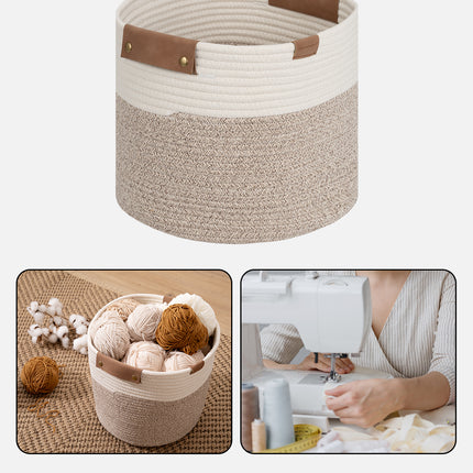 StorageWorks Woven Storage Cubes Organizer, 11 inch, 3 Pack