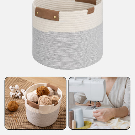 StorageWorks Woven Storage Cubes Organizer, 11 inch, 3 Pack