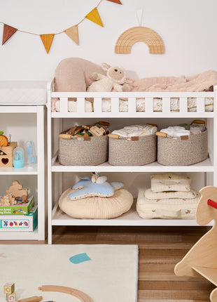 13 inch Cotton Rope Woven Basket for Organizing